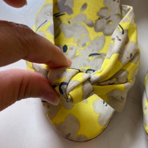 Limon Company Turkish Yellow Floral Espadrilles Shoes 36 - Picture 8 of 10